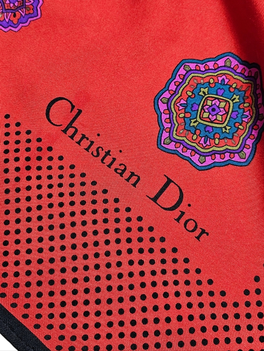 CHRISTIAN DIOR SCARF - Picture 3 of 14